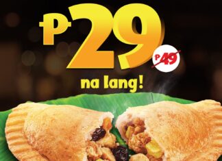 THIS 10.10 ONLY: Enjoy Mang Inasal Empanada for ₱29!