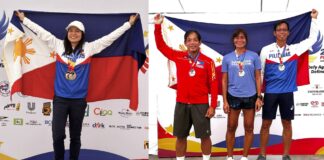 Pinoy Athletes Bag Awards At The 22nd Asia Masters Athletics Championships