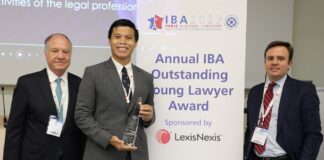 Raphael Pangalangan Awarded As Outstanding Young Lawyer By International Bar Association