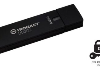 Kingston IronKey D500S is World’s First and Only TAA-Compliant, FIPS 140-3 Level 3 Hardware-Encrypted Drive with Trusted Supply Chain