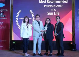 Sun Life Philippines named Most Recommended Brand in Insurance Sector at the 2026 Synergy-YouGov Awards
