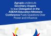 Agrupis undercuts Secretary Angara to lead Delegation in the ASEAN Education Ministers Conference Fuels Questions Over Power and Influence
