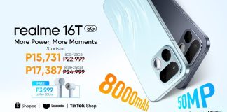 realme 16T 5G launches in the Philippines for as low ₱37/day via Home Credit